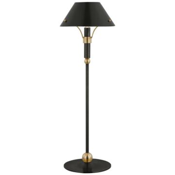 Turlington LED Table Lamp in Bronze and Hand-Rubbed Antique Brass by Visual Comfort Signature
