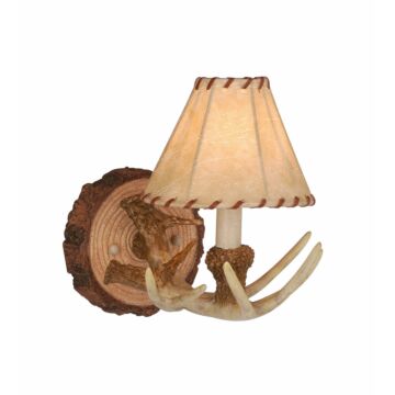 Lodge 1-Light Wall Sconce in Noachian Stone