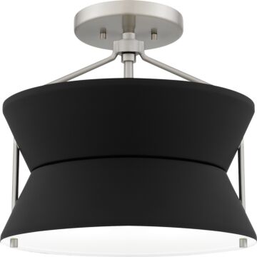 Quoizel SemiFlush Mount Two Light Semi Flush Mount in Brushed Nickel by Quoizel