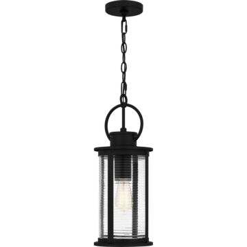 Tilmore One Light Mini Pendant in Matte Black by Quoizel