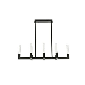 Noemi 8-Light LED Pendant in Black
