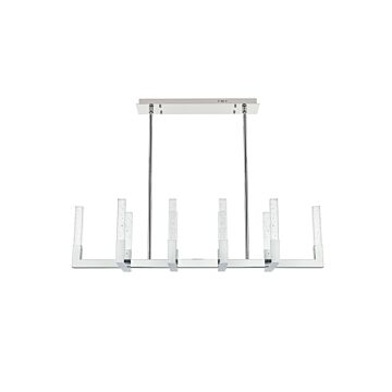 Noemi 10-Light LED Pendant in Chrome
