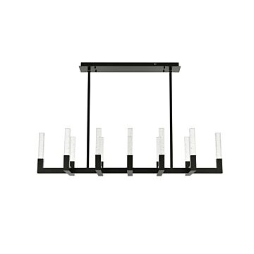 Noemi 12-Light LED Pendant in Black