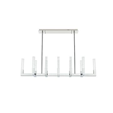 Noemi 12-Light LED Pendant in Chrome