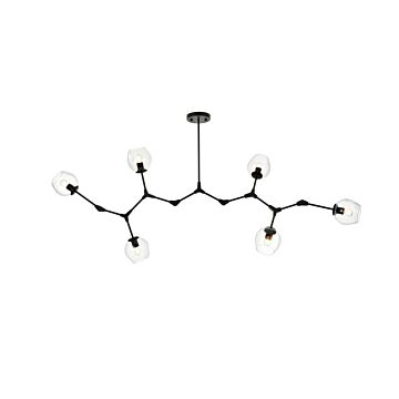 Cavoli 6-Light Chandelier in Black