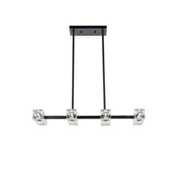 Lyra 8-Light Pendant in Black