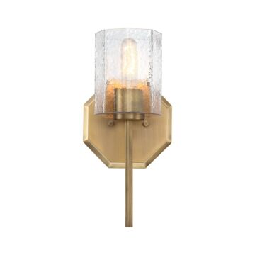 Haven 1-Light Wall Sconce in Old Satin Brass