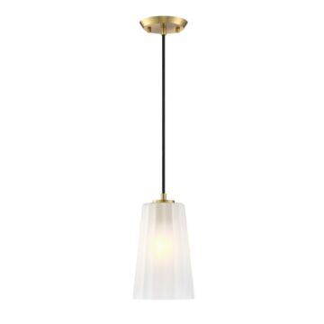 Liana 1-Light Pendant in Brushed Gold
