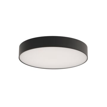 Edgeless LED Flush Mount in Black by W.A.C. Lighting