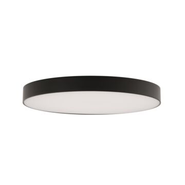 Edgeless LED Flush Mount in Black by W.A.C. Lighting