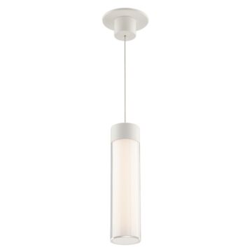 Twist-N-Lite LED Pendant in White by W.A.C. Lighting