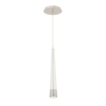 Quill LED Mini Pendant in Chrome by W.A.C. Lighting