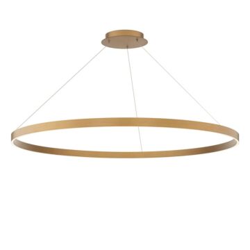Sirius LED Pendant in Aged Brass by W.A.C. Lighting