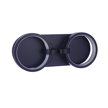 Context LED Vanity in Flat Black by Craftmade