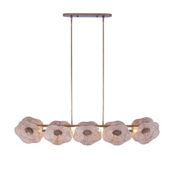 Five Light Island Pendant by Kalco