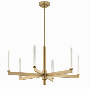 Sycara LED Chandelier in Champagne Bronze by Kichler
