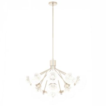 Silvarious 16 Light Chandelier Convertible in Champagne Bronze by Kichler