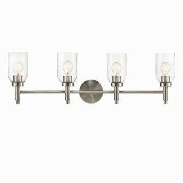 Madden Four Light Vanity in Brushed Nickel by Kichler