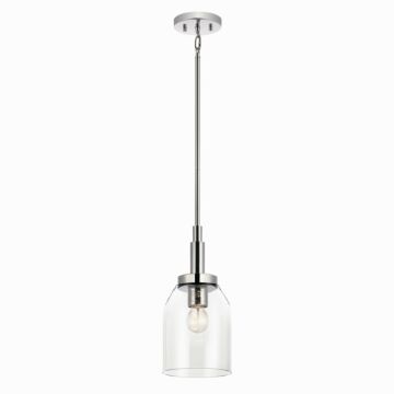 Madden One Light Mini Pendant in Chrome by Kichler