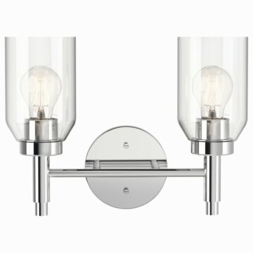 Madden Two Light Vanity in Chrome by Kichler