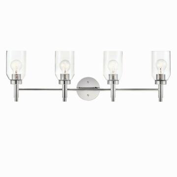 Madden Four Light Vanity in Chrome by Kichler