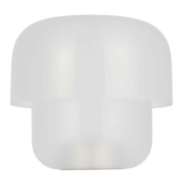 Bolete LED Table Lamp in Hand Rubbed Antique Brass by Visual Comfort Modern