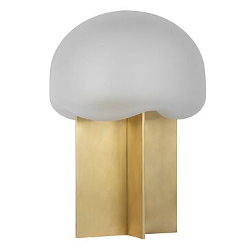 Fio LED Table Lamp in Hand Rubbed Antique Brass by Visual Comfort Modern