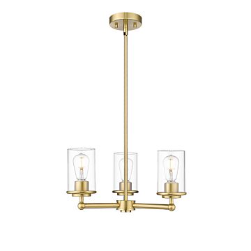 Thayer  Chandelier in Luxe Gold by Z-Lite