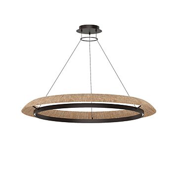 Noa LED Chandelier in Bronze by Visual Comfort Modern