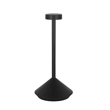 Moneta LED Table Lamp in Black by Visual Comfort Modern