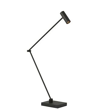 Ponte LED Table Lamp in Nightshade Black by Visual Comfort Modern