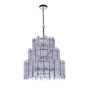 Reveal 13 Light Chandelier in Chrome by Craftmade