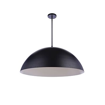 Sculptural Statement Pendants LED Pendant in Flat Black by Craftmade