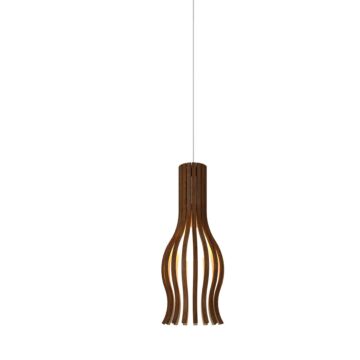 Balloon 1-Light Pendant in Imbuia