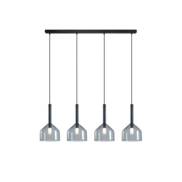 Kali  Island Pool Table in Black by Artcraft