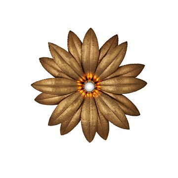 Alithea  Wall Sconce in Antique Brass by Currey and Company