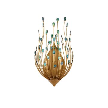 Delphos  Wall Sconce in Contemporary Gold Natural by Currey and Company