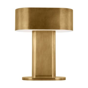 Wyllis LED Table Lamp in Natural Brass by Visual Comfort Modern