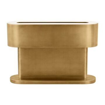 Wyllis LED Table Lamp in Natural Brass by Visual Comfort Modern