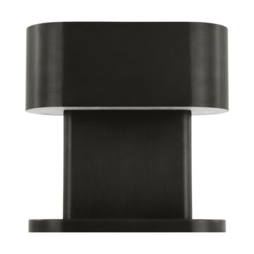 Wyllis LED Table Lamp in Dark Bronze by Visual Comfort Modern