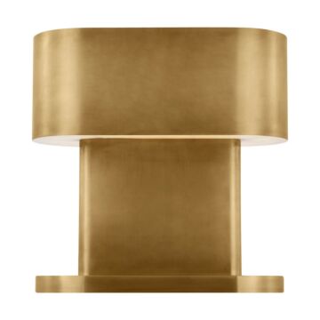 Wyllis LED Table Lamp in Natural Brass by Visual Comfort Modern