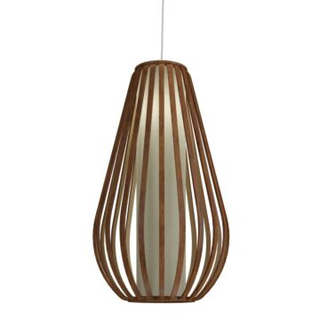 Balloon 1-Light Pendant in Imbuia