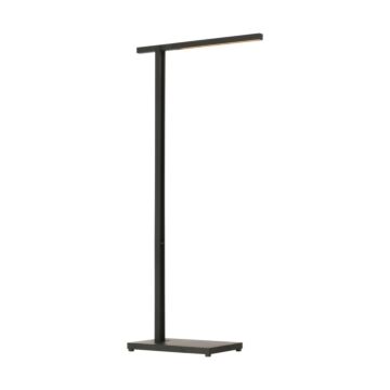 Stagger LED Floor Lamp in Nightshade Black by Visual Comfort Modern