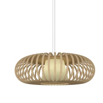 Balloon 1-Light Pendant in Maple
