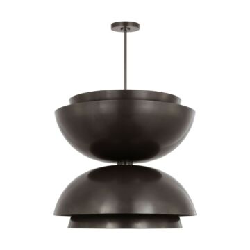 Shanti LED Pendant in Dark Bronze by Visual Comfort Modern