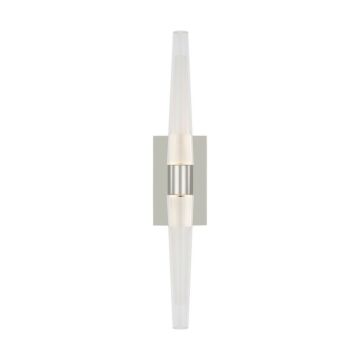 Lassell LED Wall Sconce in Polished Nickel by Visual Comfort Modern
