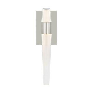 Lassell LED Wall Sconce in Polished Nickel by Visual Comfort Modern