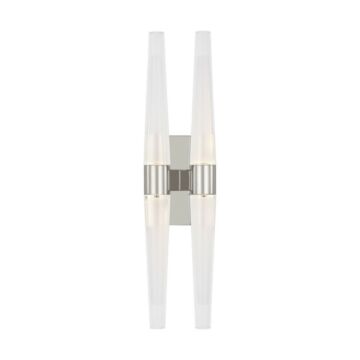 Lassell LED Wall Sconce in Polished Nickel by Visual Comfort Modern