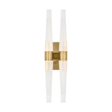 Lassell LED Wall Sconce in Natural Brass by Visual Comfort Modern