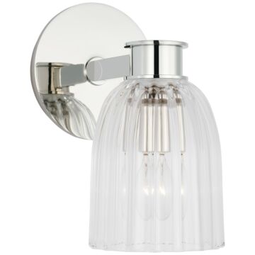 Asalea LED Wall Sconce in Polished Nickel by Visual Comfort Signature